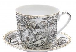 Šálek s podšálkem RETRO